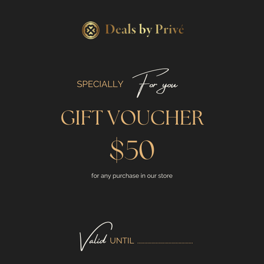 Deals by Privé Gift Card